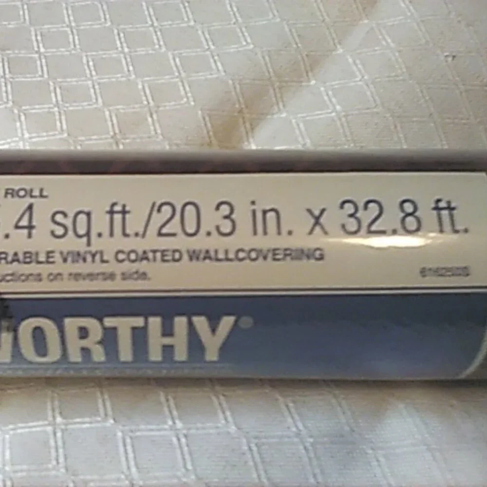 Wallpaper Sunworthy Burgundy Diamond Pattern One Double Roll Pre-Pasted Y2k
